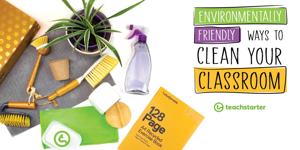 Environmentally Friendly Ways to Clean Your Classroom Teachers Aide